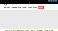 Desktop Screenshot of innovhabitat.fr